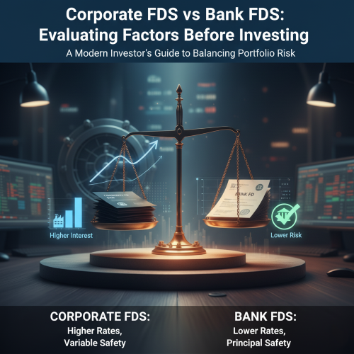 Corporate FDs vs Bank FDs Evaluating Factors Before Investing Corporate FDs vs Bank FDs