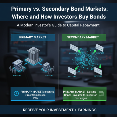 Primary vs. Secondary Bond Markets Where and How Investors Buy Bonds Primary vs. Secondary Bond Markets