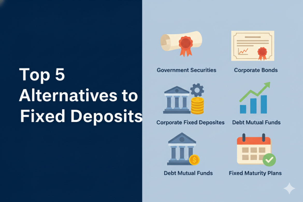 Top 5 Alternatives to Fixed Deposits​