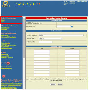NSDL Speed-e