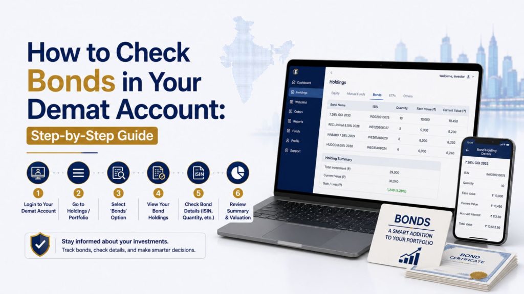 How to check Bonds in your Demat Account