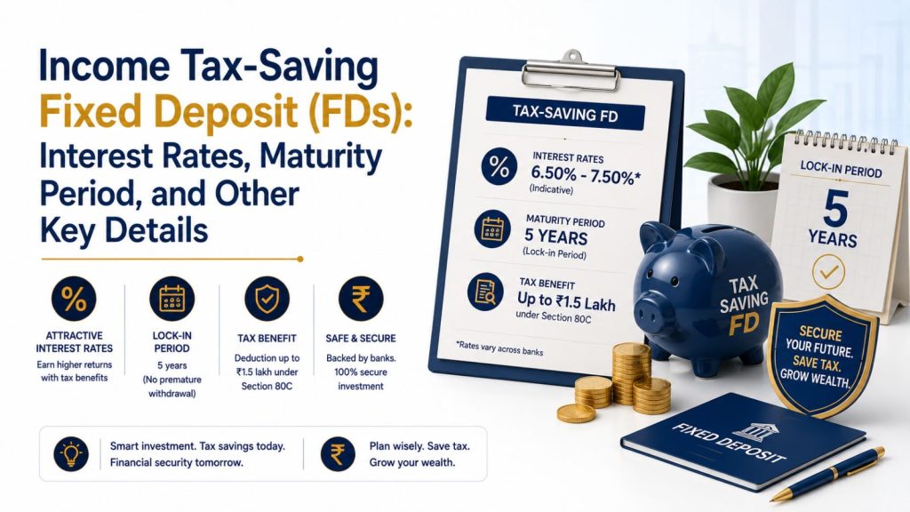 Income Tax Saving Fixed Deposits FDs