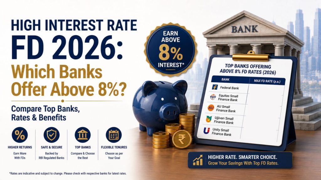 High Interest Rate Fixed Deposits FDs