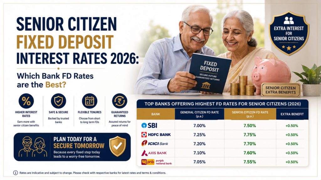 Senior Citizen Fixed Deposit Interest Rates