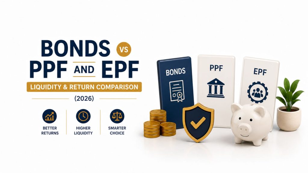Bond PPF and EPF Liquidity and Return