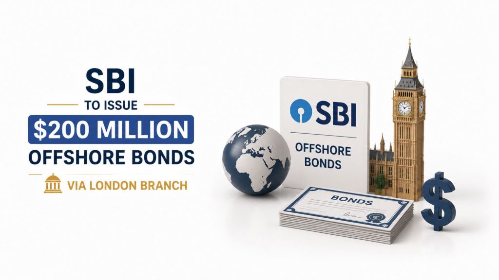 SBI TO ISSUE $200 MILLION