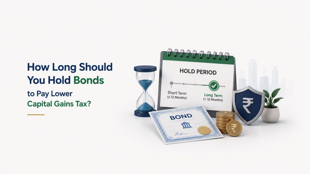 How Long You should hold bonds to pay lower capital gains