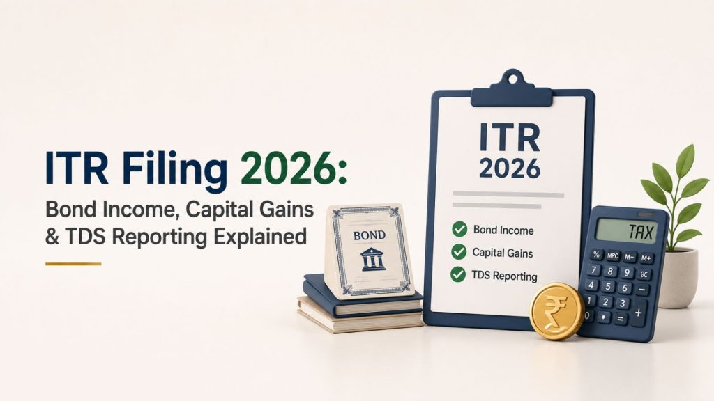 ITR Filing 2026 - Bond Income, Capital Gains