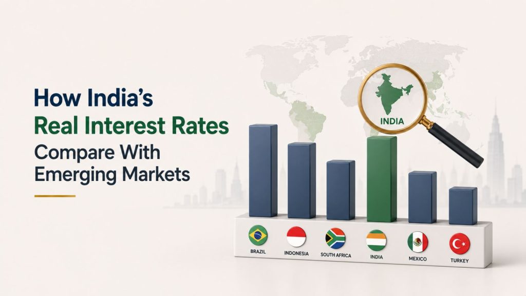 How India Real Interest Rate Compare with Markets