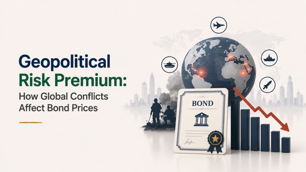 Geopolitical Risk Premium Bond Prices
